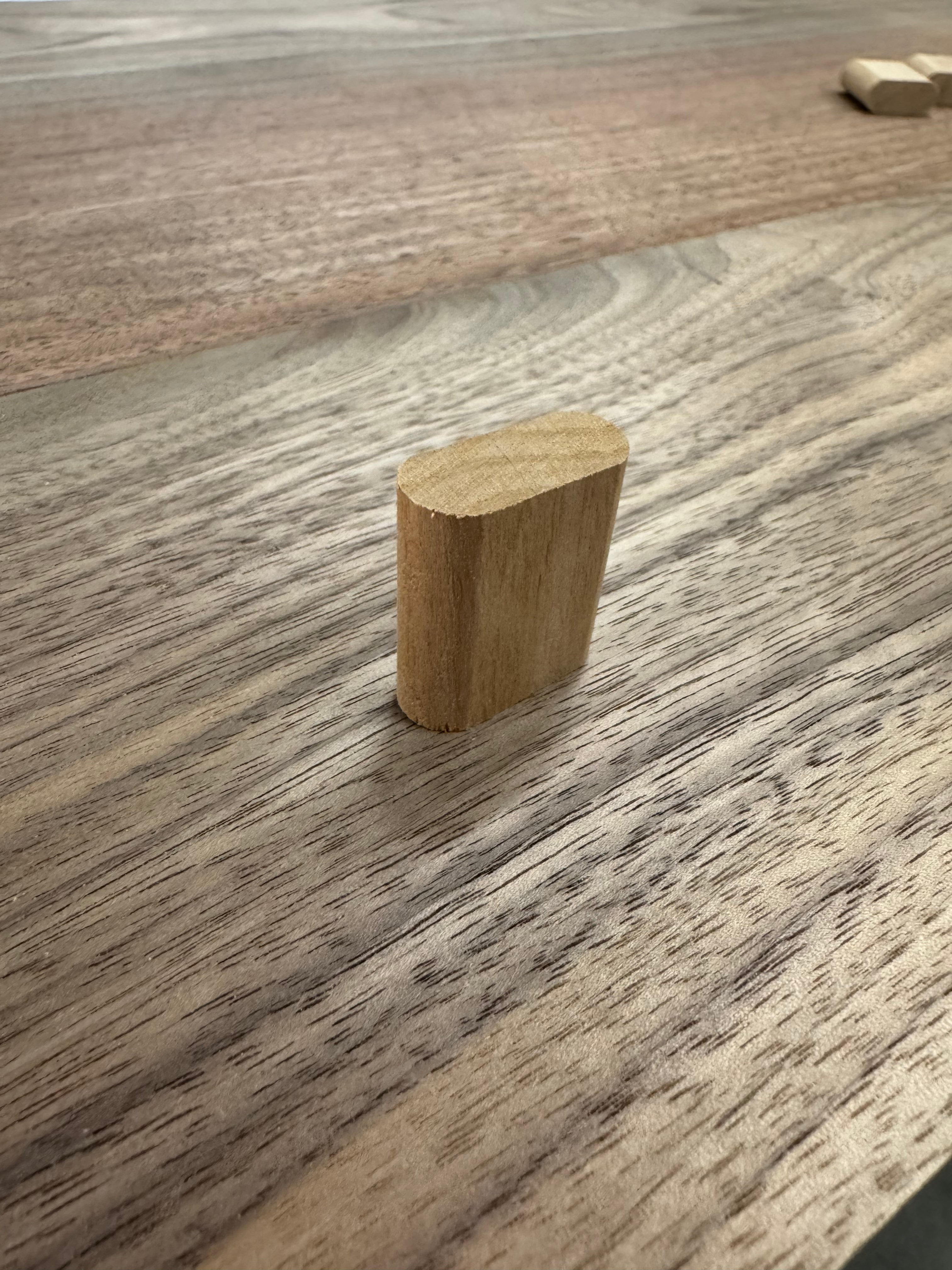 10mm X 30mm Wooden Domino